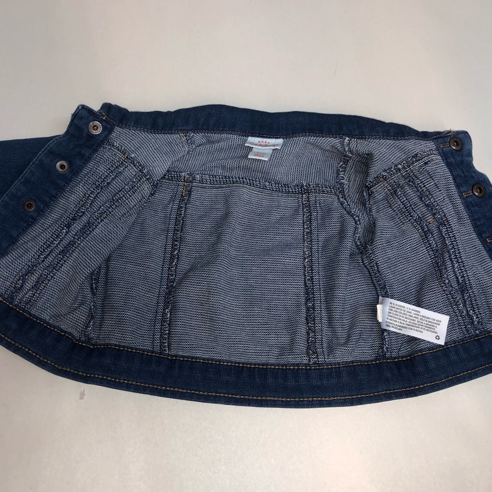 Cat & Jack 0-3 months Denim Jacket Blue Jean Jacket spandex and cotton - Picture 5 of 14